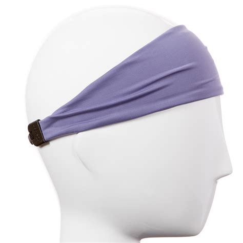 Hipsy Womens Adjustable Spandex Xflex Basic Violet Headband