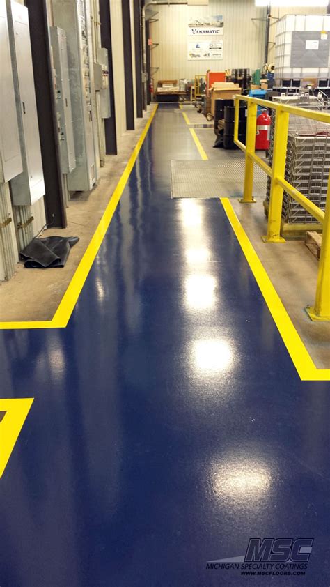 Osha Floor Striping Safety Standards Msc Floors Industrial Floor