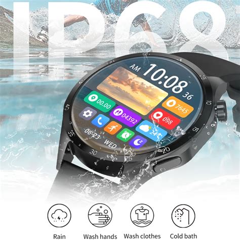 GT4 Pro GPS Smartwatch Écran HD AMOLED Appel Bluetooth IP68 étanche