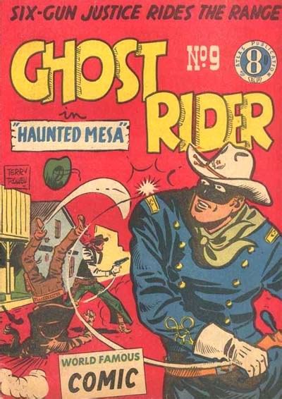 Ausreprints The Ghost Rider Atlas 1951 Series 9