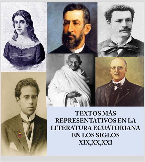 Textos MÁs Representativos En La Literatura Ecuatoriana En Los Siglos