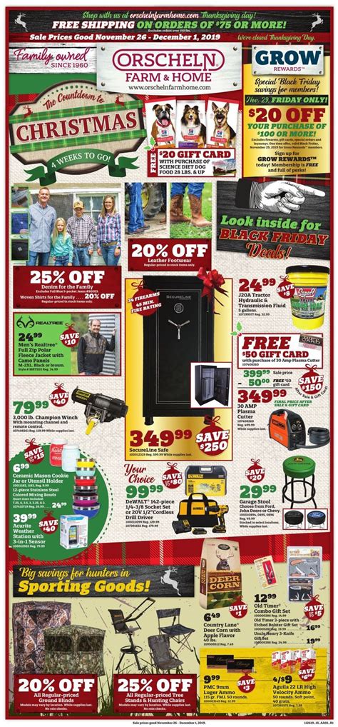 What Paper Will The Black Friday Ads Be In - Orscheln Farm and Home - Black Friday Ad 2019 Current weekly ad 11/26