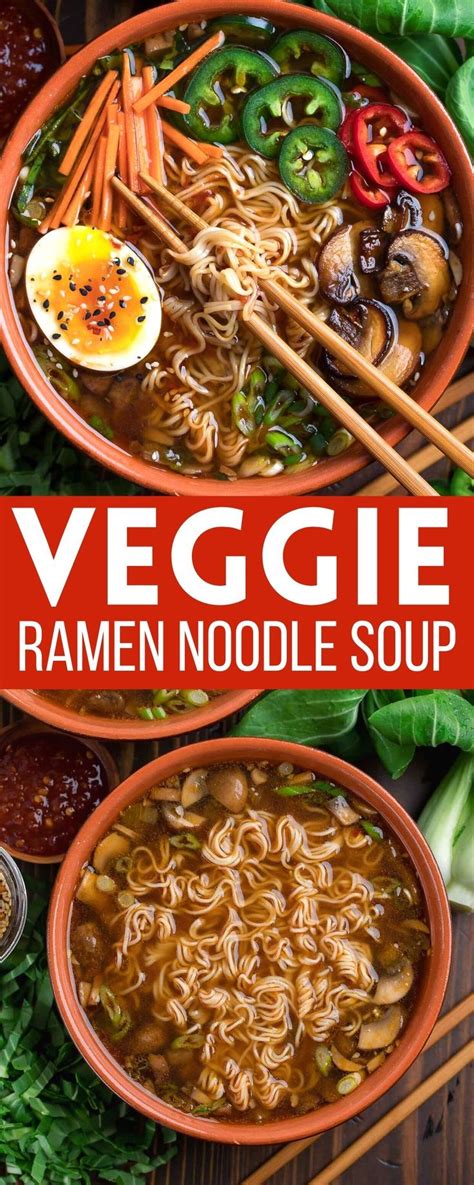 Veggie Ramen Soup Recipe Peas And Crayons Blog Recipe Veggie