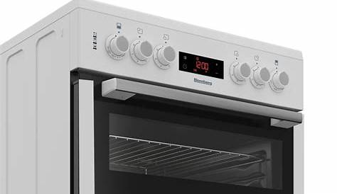 Blomberg HKN65W 60cm Double Oven Electric Cooker with Ceramic Hob
