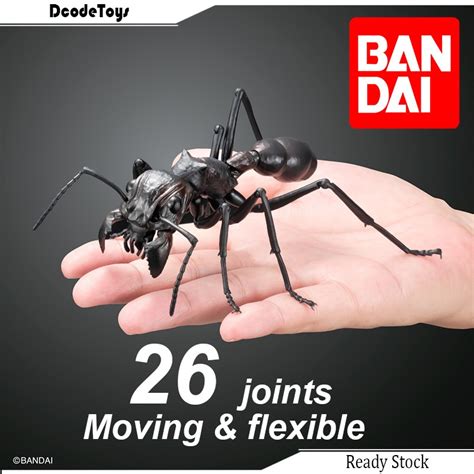 Bandai Ant Gashapon 蚂蚁 Gasha Ants Lizard Insect Bug Movable Animal