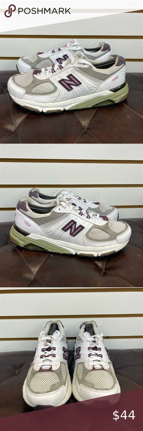 New Balance 1123 Whitepurple Running Shoes Sneakers Wr1123mc Size 9 D