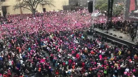 تظاهرات زنان در واشنگتن