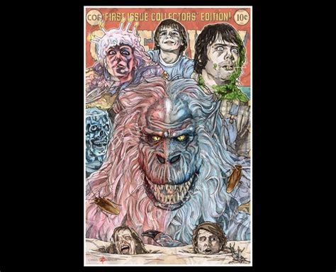 Creepshow Horror Poster Art Print By Artist Chris Oz Fulton Etsy