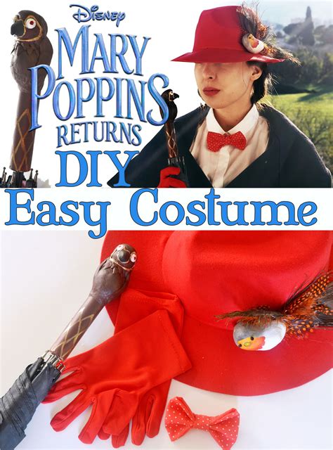 Diy Mary Poppins Returns Costume Mary Poppins Costume Kids Diy Mary