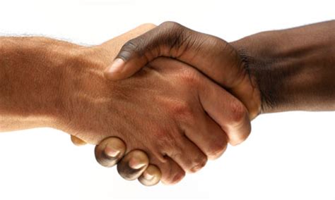 Two People Shaking Hand