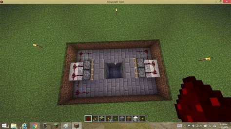 How To Make A Drop Down Trap In Minecraft Bc Guides