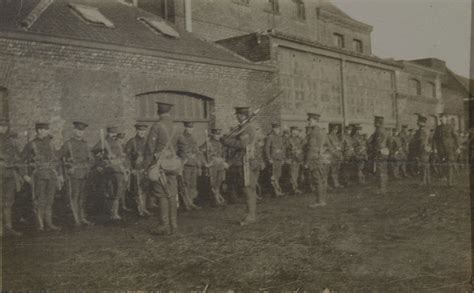 Soldiers Of 1st Battalion The Buffs East Kent Regiment On Parade