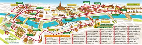 Seville Attractions Map Free Pdf Tourist City Tours Map Seville 2024