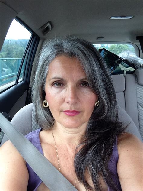 grey hair selfie long gray hair grey hair sunglasses women ray bans hair beauty square