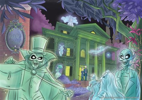 The Haunted Mansion Launches An All New Illustrated Adventure