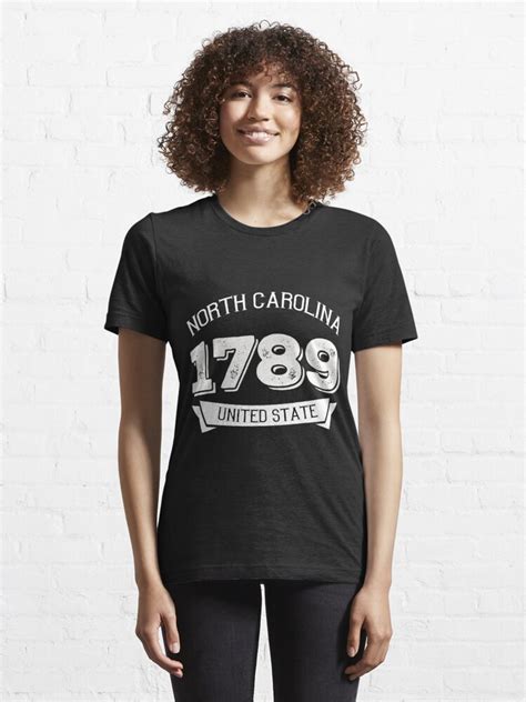 North Carolina 1789 United States T Shirt By Mattw887 Redbubble