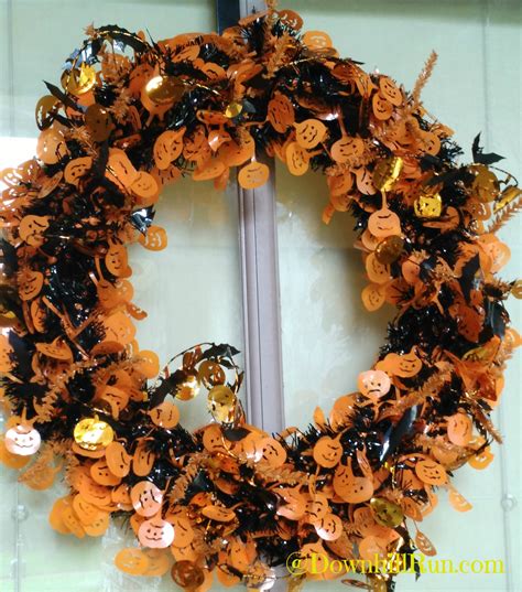 Simple Halloween Wreath How To Simplestepsforlivinglife