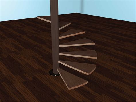 How To Build Spiral Stairs 15 Steps Wikihow