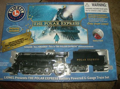 Lionel Polar Express Train Set G Gauge 7 11022 New In Box Tested Works