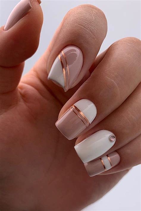 Nail Design 36 Best Ideas For Wedding 2023 Guide Square Nail