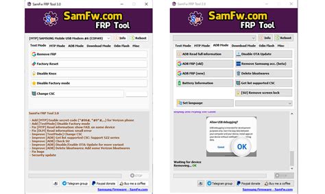 SamFw FRP Tool v2 8 tool bypass FRP cho Samsung Nam Long Phụ Kiện