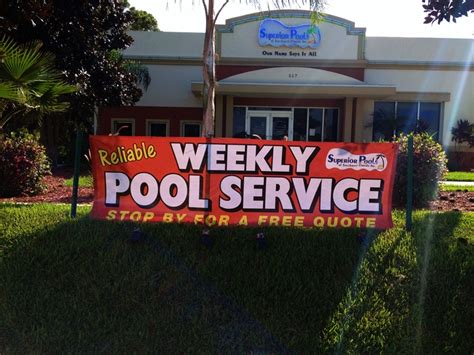 Superior Pool Service Let The Pool Professionals Clean Your Pool Pool