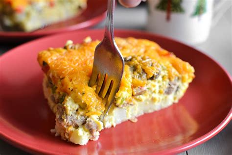 Healthy Make Ahead Sausage And Egg Breakfast Casserole The Foodie