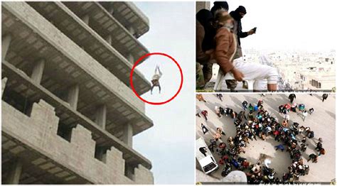 Man Survives Being Thrown From 7 Storey Building By Isis For Being Gay Then Stoned To Death