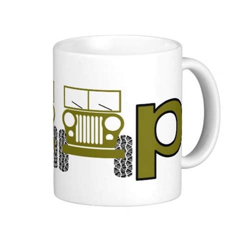 It's no secret that most car enthusiasts enjoy displaying their passion for all things automotive. Jeep Grills Coffee Mug - Makes a great Gift for a JEEP ...