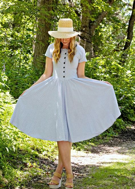 Summer Style Polka Dot Dress Rachels Lookbook
