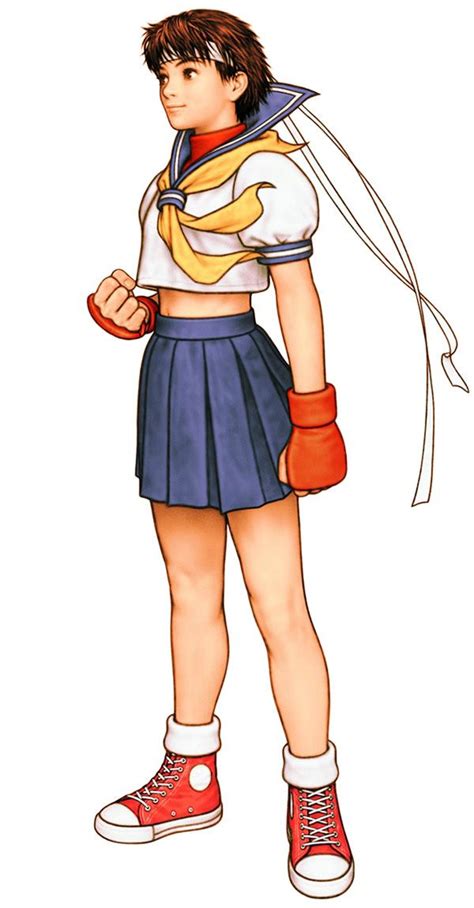 Street Fighter Sakura Kasuagano By Kinu Nishimura And Toshiaki Mori Aka Shinkiro Sakura