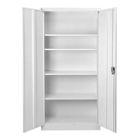 Fc A18 Grey 2 Door Steel Storage Cabinet 1850mm Mmt Furniture Designs