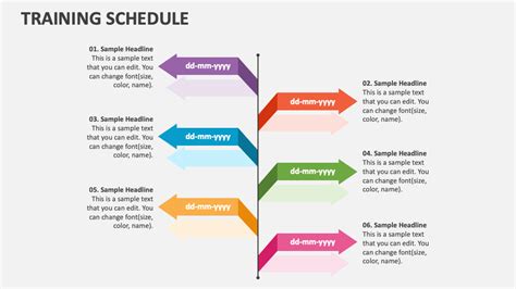 Training Schedule Powerpoint Presentation Slides Ppt Template