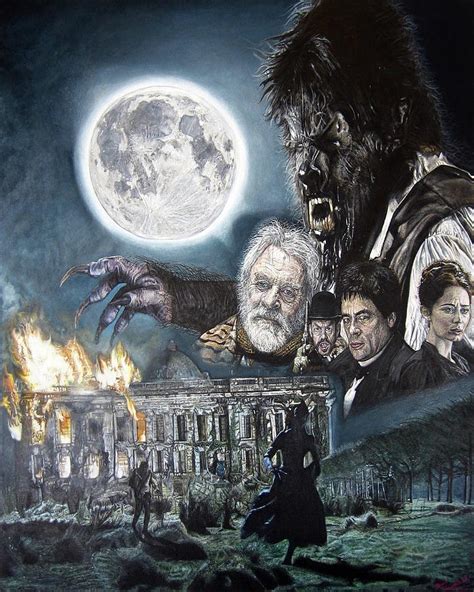 The Wolfman Painting By Ben Hagenbush
