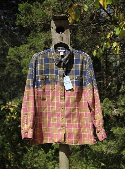 Upcycled Flannel Shirts With An Ombré Twist Ombre Twist Flannel
