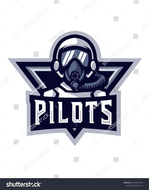 Pilot E Sport Logo Stock Vector Royalty Free 1254097219 Shutterstock