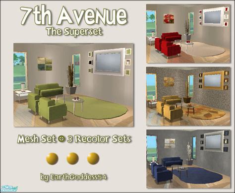 The Sims Resource 7th Avenue Superset