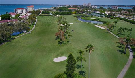 Aerial Photography Golf Courses Field