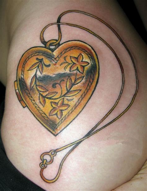 Heart locket tattoo on forearm Heart Locket Tattoos Designs, Ideas and Meaning | Tattoos ...
