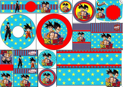The kid buu saga ended in age 774, and the final episode was a time skip of 10 years. Dragon Ball Z: Free Printable Candy Bar Labels. - Oh My ...