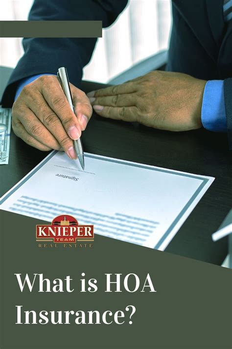 What Is Hoa Insurance Knieper Team