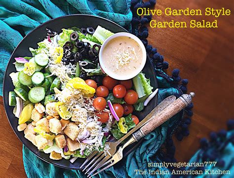 4.9 out of 5 stars. Olive Garden Style Garden Salad - Easy copy cat recipe for ...