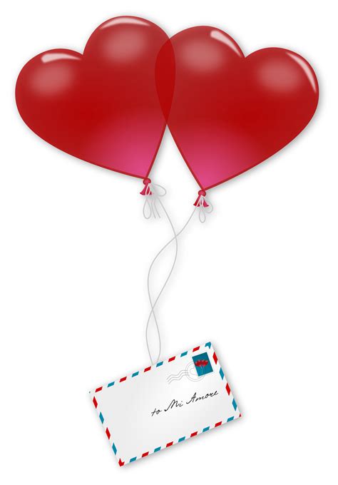 Valentine Balloons Clipart Free Download On Clipartmag