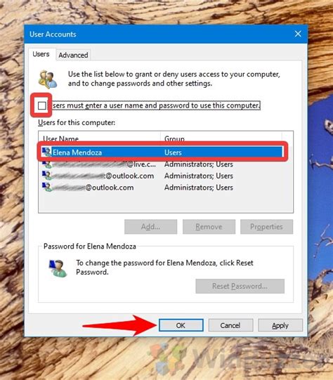 Windows 10 How To Disable The Login Screen And Enable Auto Sign In