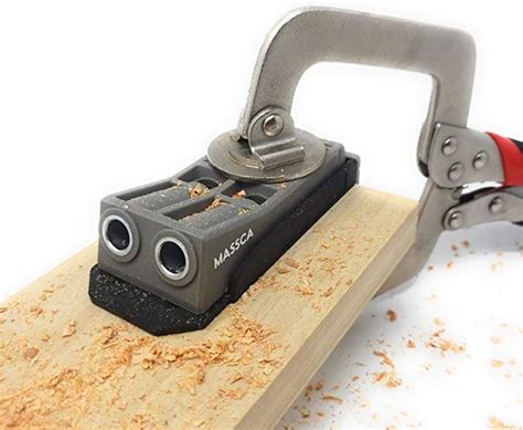 Massca Pocket Hole Jig Perfect For Joinery Woodworking