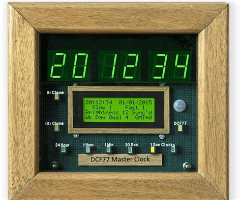 Arduino Dcf77 Master Wall Clock 12 Steps With Pictures Instructables
