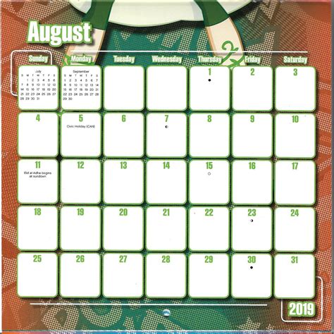 2019 Mini Calendar Silopesec