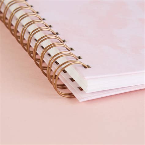 Personalised Foil Notebook Floral Design By Normaanddorothy