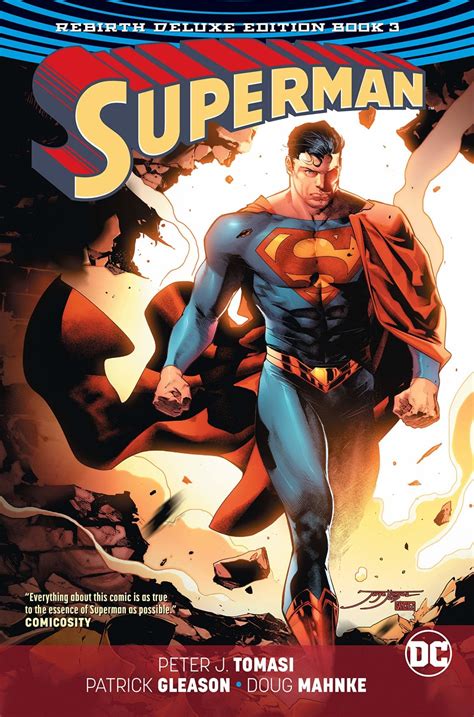 Comic Book Review Superman Rebirth Deluxe Edition Book 3