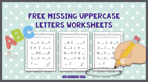 Uppercase Missing Alphabet Worksheet A To Z Atividades 678